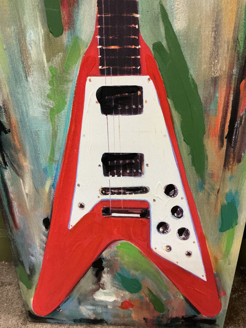 Flying Vee Guitar