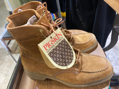 Vintage Wolverine Pig-suede Boots SZ 9E