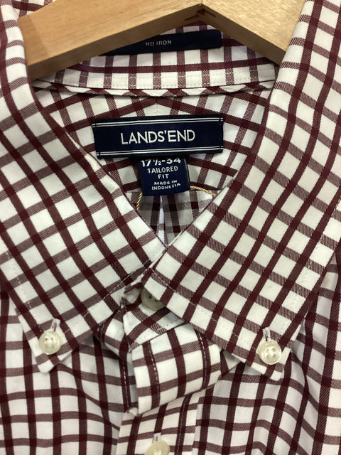 Lands’ End 17 1/2 x 34 Shirt