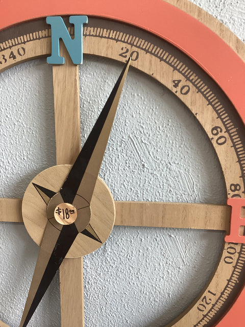 Colorful Compass Wall Art