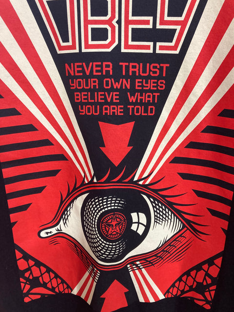 OBEY Cotton Tee SZ Medium