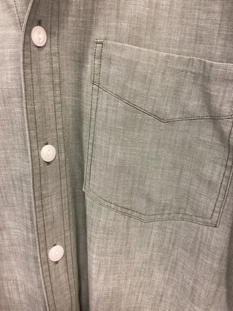 Heather Green Lands’ End Shirt SZ Small (14-14 1/2)