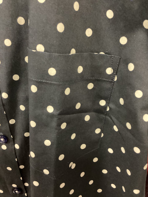Slim Fit Polka Dot Shirt SZ XXL (fits like a slim XL)