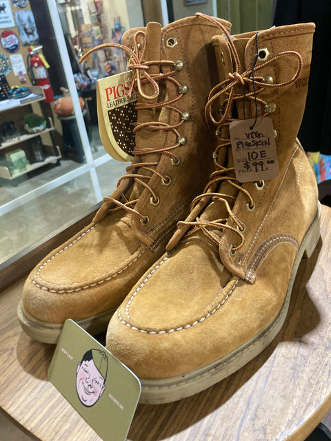 Vintage Wolverine Pig-suede Boots SZ 9E