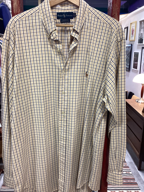 “Yarmouth” Ralph Lauren Shirt SZ 16 1/2 34/35