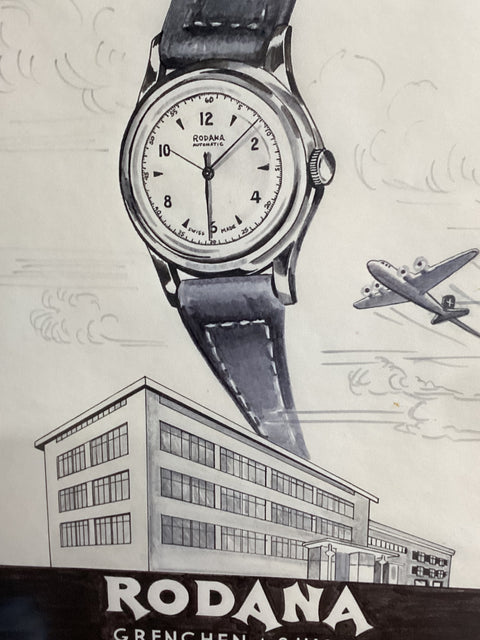 Vintage Watch Advertisement