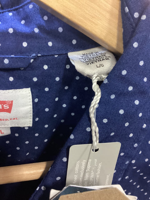 NOS Levi’s Polka Dot Shirt SZ Large