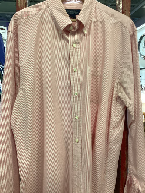 Brooks Brothers Seersucker Shirt SZ Large (regular fit)