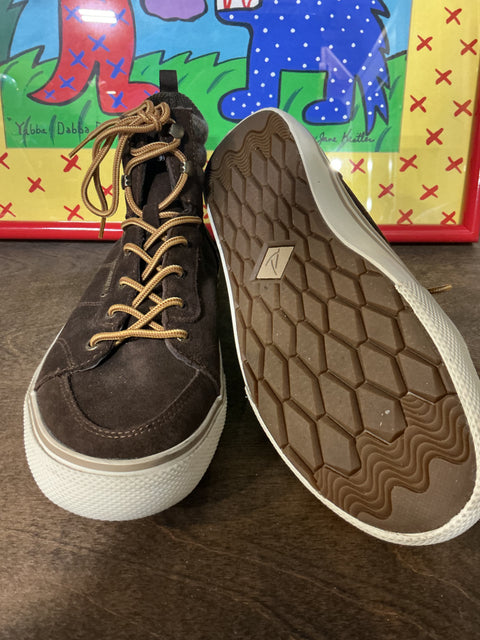 Sperry Suede Striper Storm Hiker Sneakers SZ 8 1/2