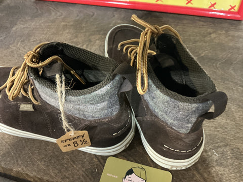 Sperry Suede Striper Storm Hiker Sneakers SZ 8 1/2