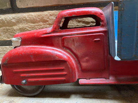 Vintage Metal Marx Toy Truck