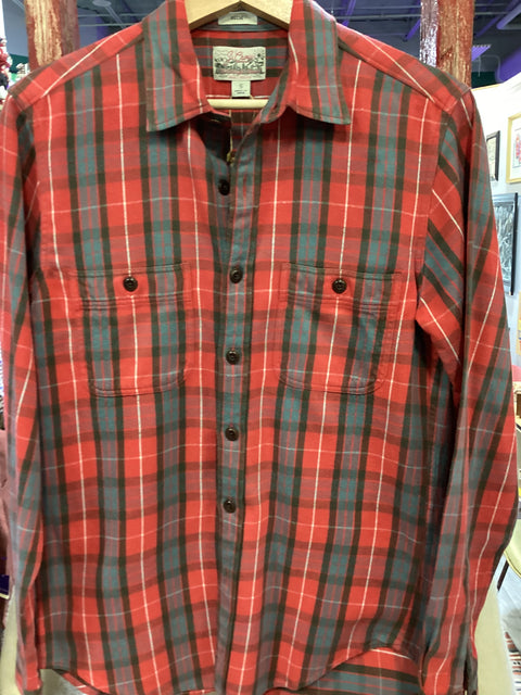 J Crew Cotton Flannel SZ Small (Slim)