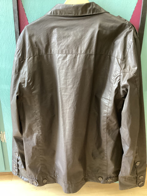 “Waxed” Cotton Safari Jacket by Five Four SZ XL (46)