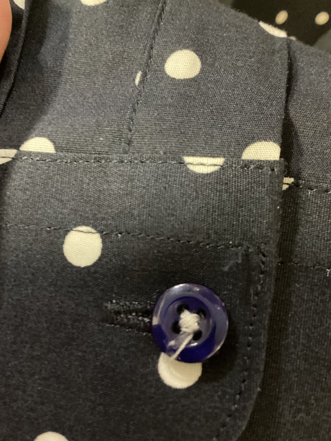Slim Fit Polka Dot Shirt SZ XXL (fits like a slim XL)