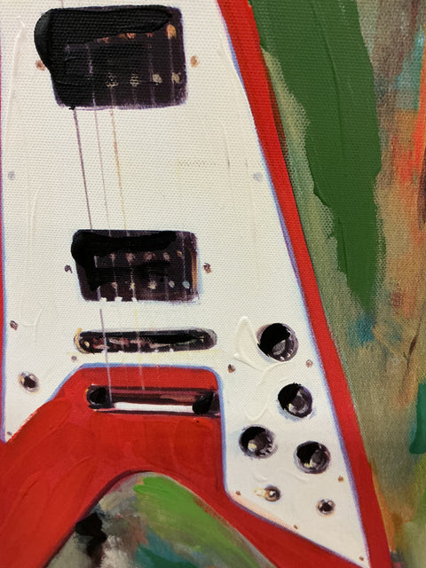 Flying Vee Guitar