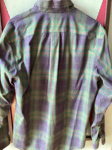 Land’s End Plaid Shirt SZ MED (regular fit)