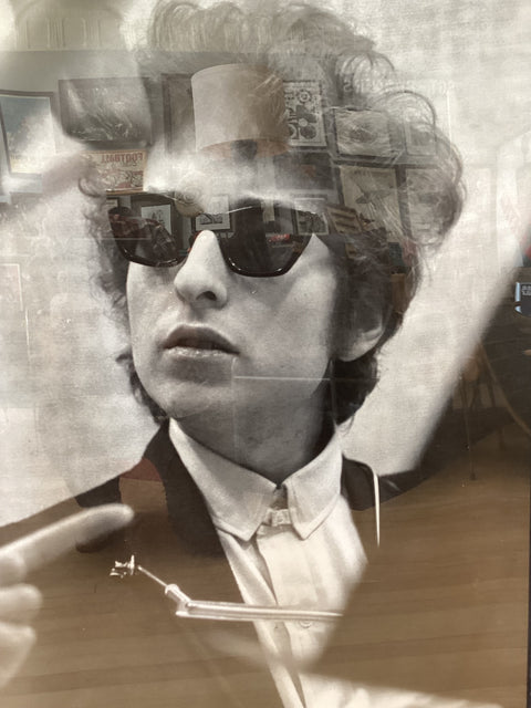 Framed Bob Dylan 60’s Poster