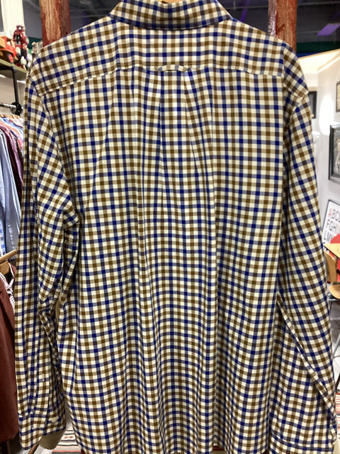 Land’s End Check Shirt SZ XL REG.