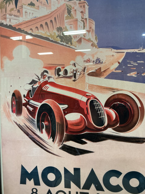 Monaco Racing Print