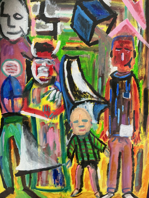 Abstract Painting 30” x 40”