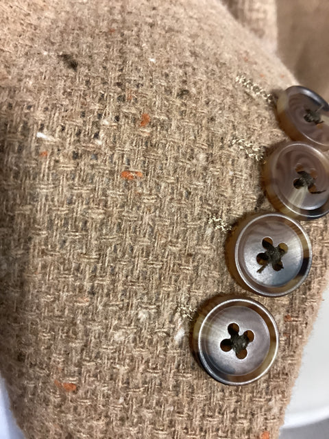 Alan Flusser Heathered Jacket SZ XL