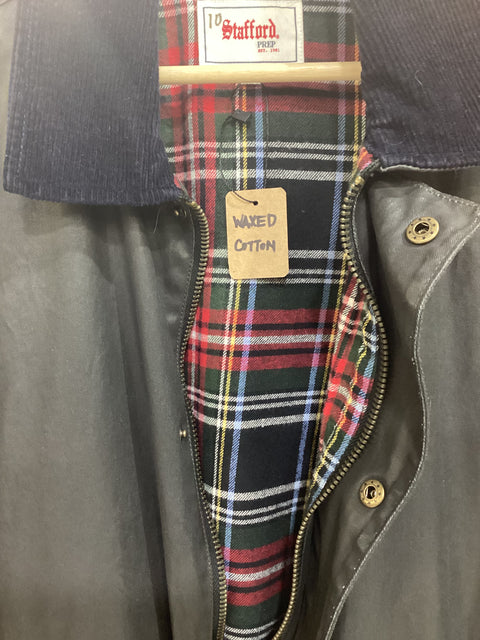 Stafford Waxed Cotton Jacket SZ Large