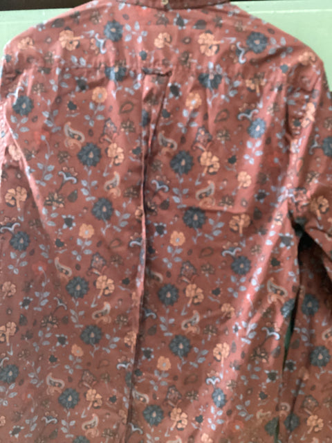 Ben Sherman Floral Pattern Shirt, SZ MED