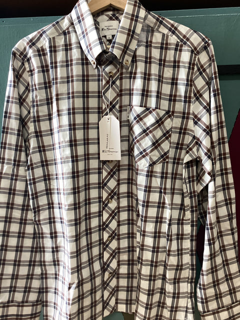 Ben Sherman Plaid SZ Medium.