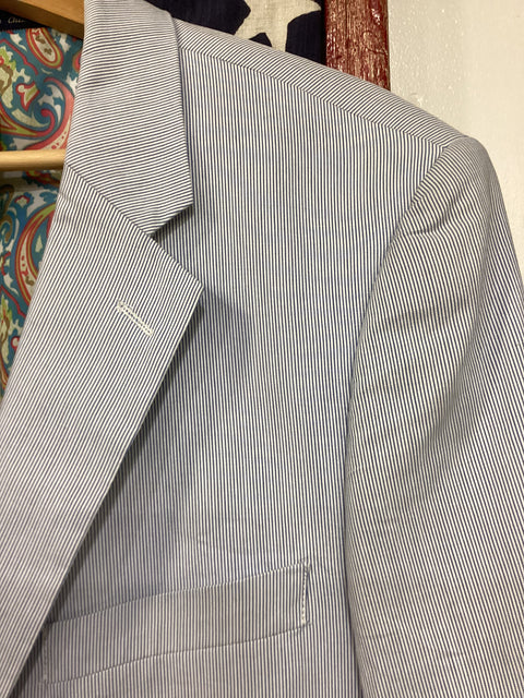 Alan Flusser Cotton Jacket SZ Large