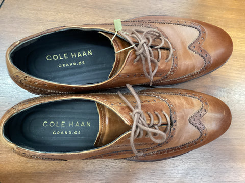 Cole Haan Grand.OS Men’s Leather Wingtips SZ 8D