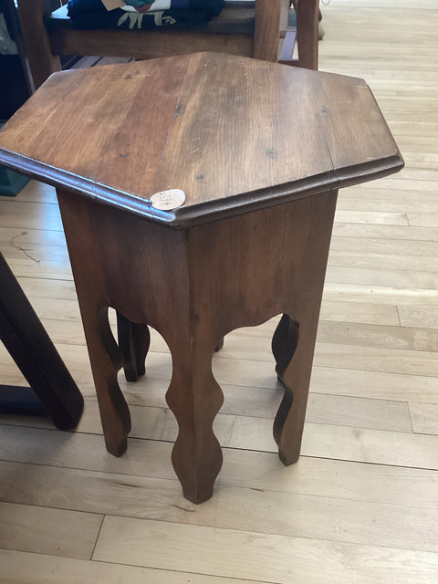 Small Solid Wood Side Table