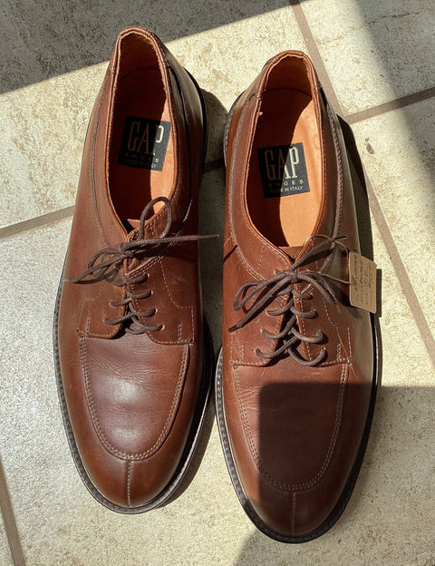 Split-toe All Leather Brogues. SZ 10D