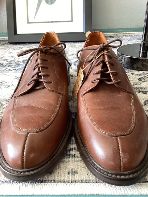 Split-toe All Leather Brogues. SZ 10D