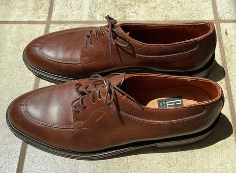 Split-toe All Leather Brogues. SZ 10D