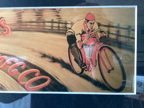 Nostalgic Moto Track Racer Print