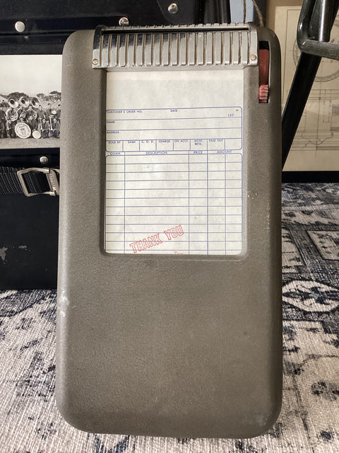 Vintage Moore Receipt Writing Module