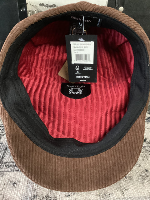 Brixton “Baggy” Flat Cap (Large)