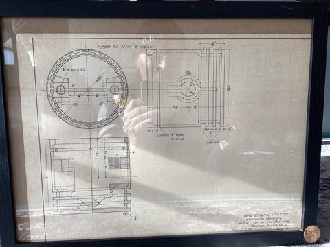 Vintage Mechanical Drawing