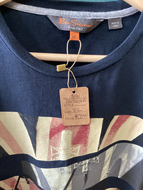 Ben Sherman Graphic Tee SZ XL