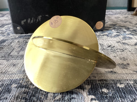 MCM Brass Paperweight