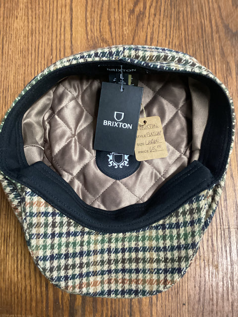 Brixton “Baggy” Flat Cap (Large)