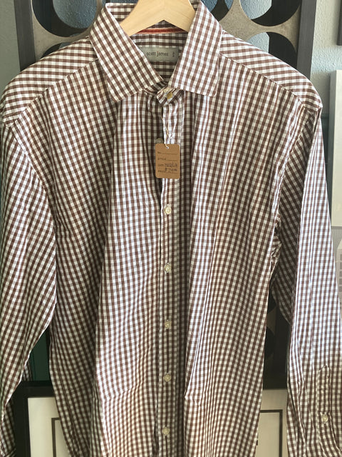 Scott James Gingham Shirt