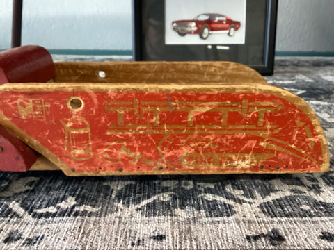 Vintage Wooden Toy Truck