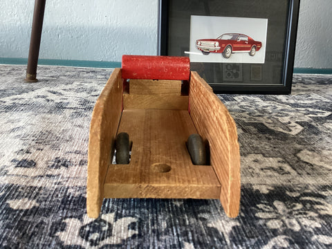 Vintage Wooden Toy Truck